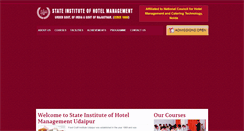 Desktop Screenshot of foodcraftinstituteudaipur.com