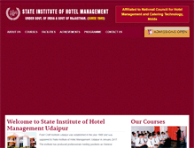 Tablet Screenshot of foodcraftinstituteudaipur.com